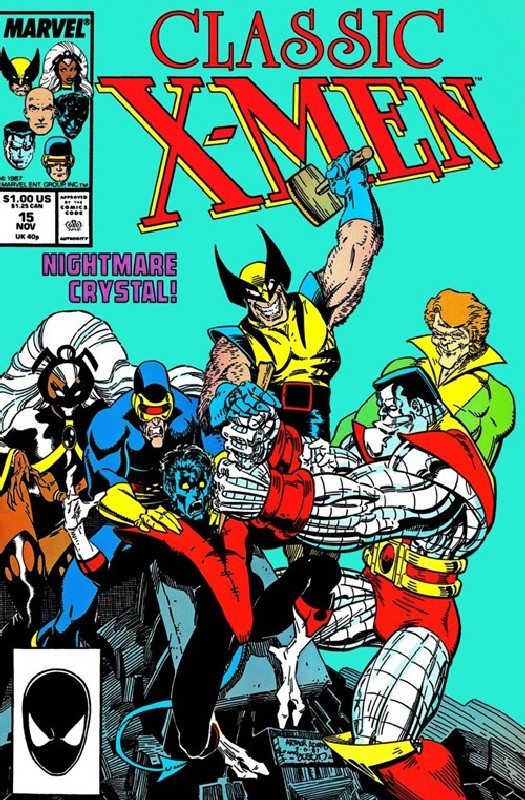 Cover of Classic X-Men #15. One of 250,000 Vintage American Comics on sale from Krypton!