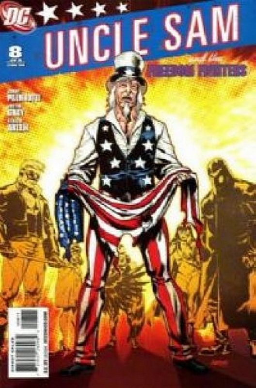 Cover of Uncle Sam & The Freedom Fighters (Vol 2) #8. One of 250,000 Vintage American Comics on sale from Krypton!
