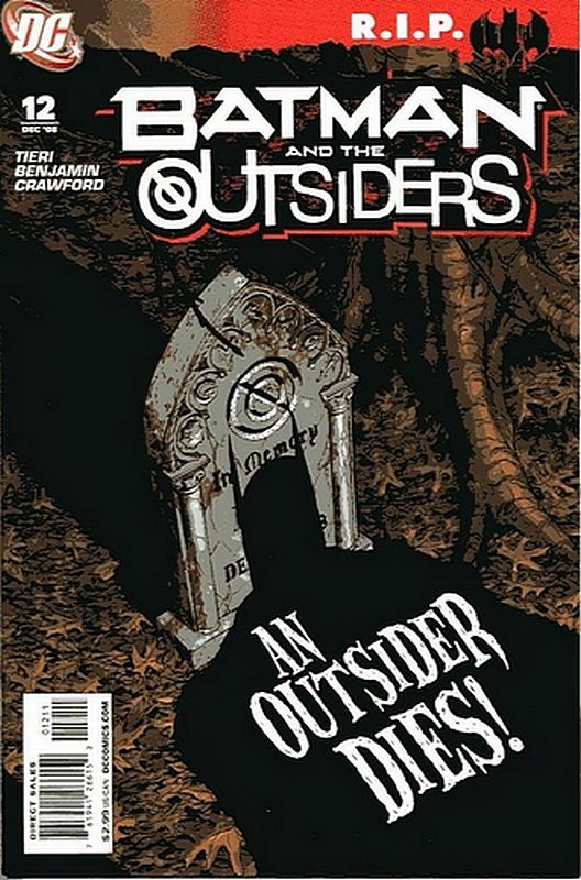 Cover of Batman & The Outsiders (Vol 2) #12. One of 250,000 Vintage American Comics on sale from Krypton!