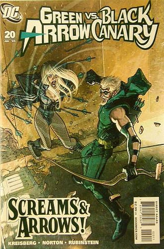 Cover of Green Arrow/Black Canary #20. One of 250,000 Vintage American Comics on sale from Krypton!