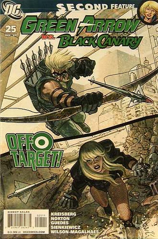 Cover of Green Arrow/Black Canary #25. One of 250,000 Vintage American Comics on sale from Krypton!