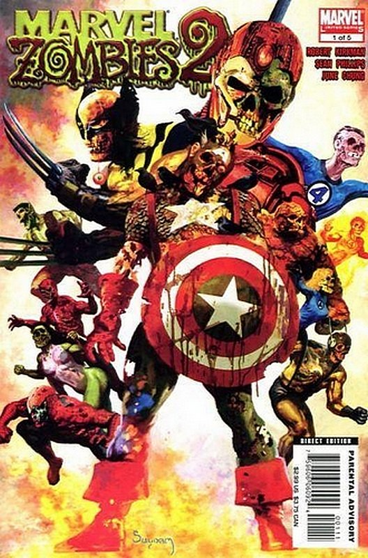 Cover of Marvel Zombies 2 (2007 Ltd) #1. One of 250,000 Vintage American Comics on sale from Krypton!
