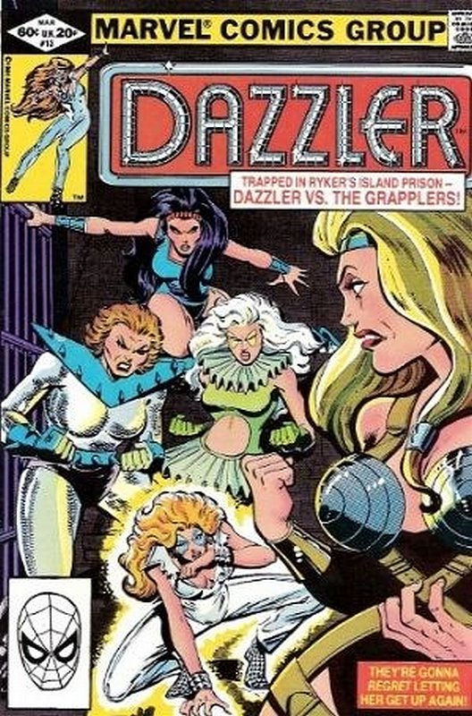 Cover of Dazzler (Vol 1) #13. One of 250,000 Vintage American Comics on sale from Krypton!