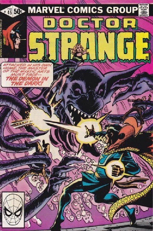 Cover of Doctor Strange (Vol 2) #45. One of 250,000 Vintage American Comics on sale from Krypton!