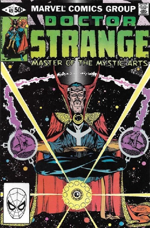 Cover of Doctor Strange (Vol 2) #49. One of 250,000 Vintage American Comics on sale from Krypton!