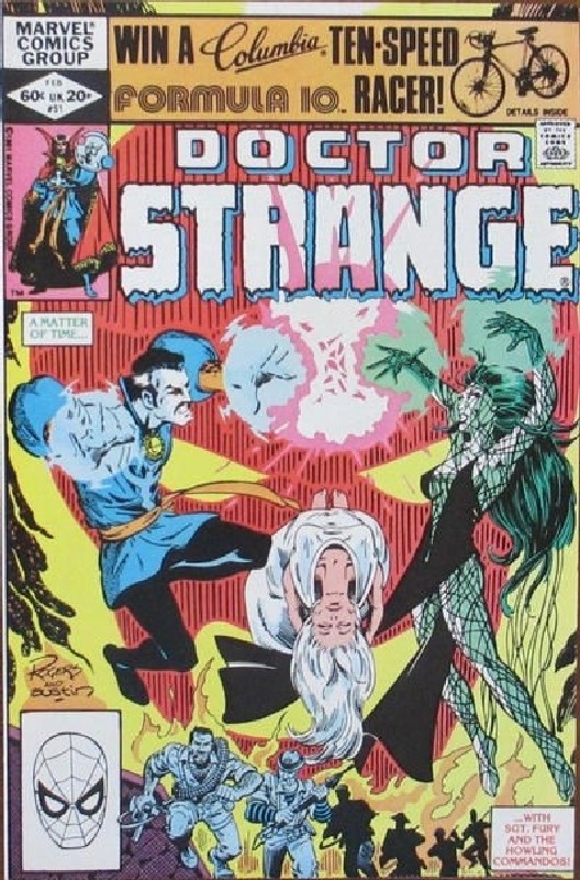 Cover of Doctor Strange (Vol 2) #51. One of 250,000 Vintage American Comics on sale from Krypton!
