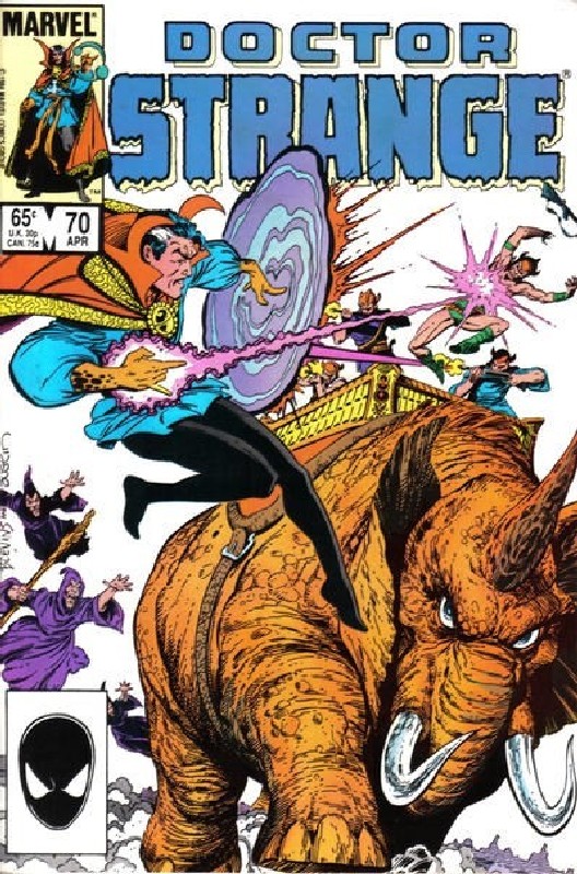 Cover of Doctor Strange (Vol 2) #70. One of 250,000 Vintage American Comics on sale from Krypton!