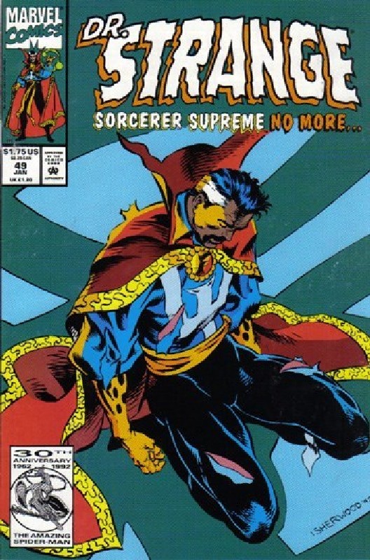 Cover of Doctor Strange (Vol 3) Sorcerer Supreme #49. One of 250,000 Vintage American Comics on sale from Krypton!