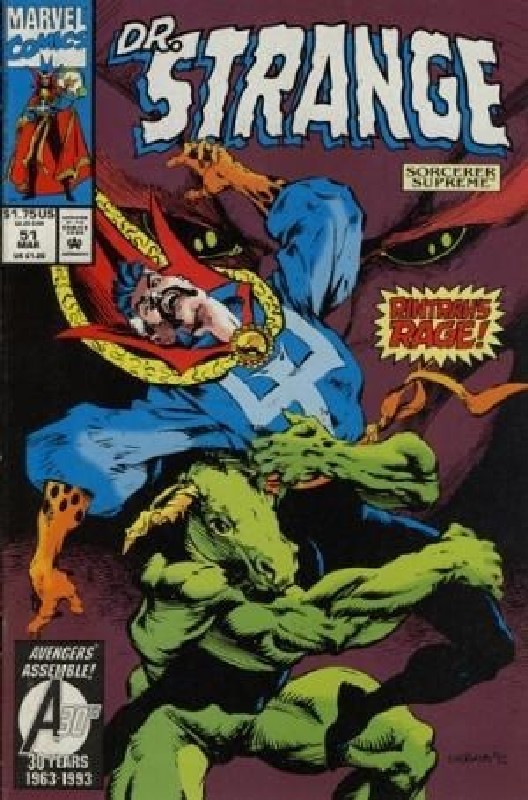 Cover of Doctor Strange (Vol 3) Sorcerer Supreme #51. One of 250,000 Vintage American Comics on sale from Krypton!