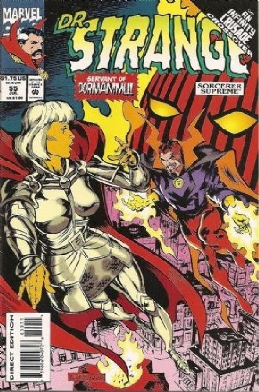 Cover of Doctor Strange (Vol 3) Sorcerer Supreme #55. One of 250,000 Vintage American Comics on sale from Krypton!