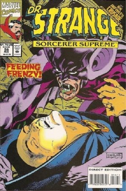 Cover of Doctor Strange (Vol 3) Sorcerer Supreme #56. One of 250,000 Vintage American Comics on sale from Krypton!