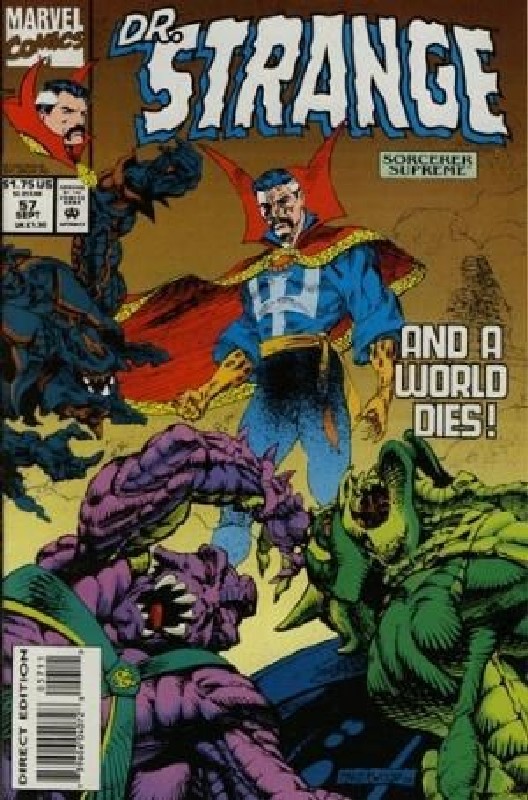 Cover of Doctor Strange (Vol 3) Sorcerer Supreme #57. One of 250,000 Vintage American Comics on sale from Krypton!