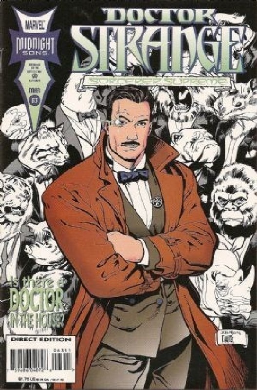 Cover of Doctor Strange (Vol 3) Sorcerer Supreme #63. One of 250,000 Vintage American Comics on sale from Krypton!