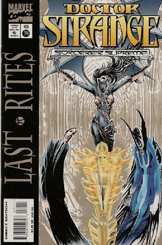 Cover of Doctor Strange (Vol 3) Sorcerer Supreme #74. One of 250,000 Vintage American Comics on sale from Krypton!