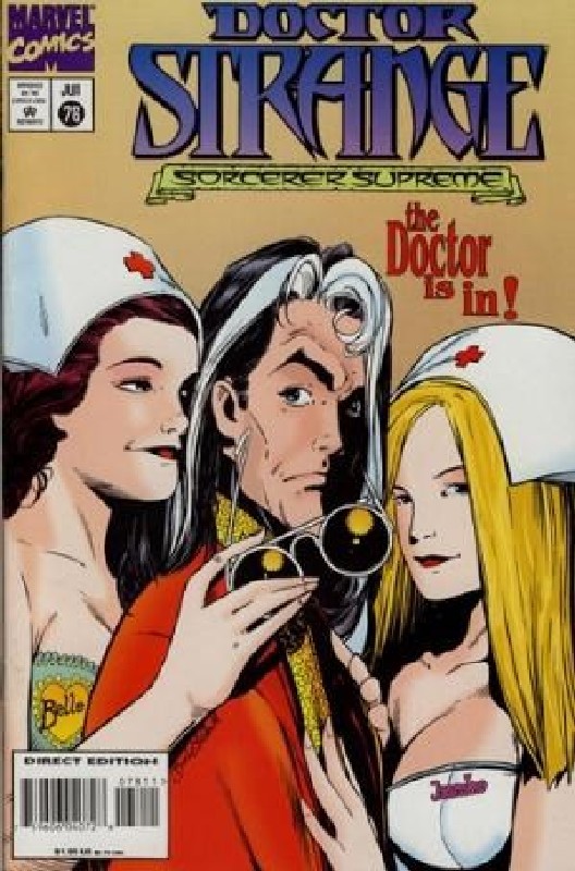 Cover of Doctor Strange (Vol 3) Sorcerer Supreme #78. One of 250,000 Vintage American Comics on sale from Krypton!