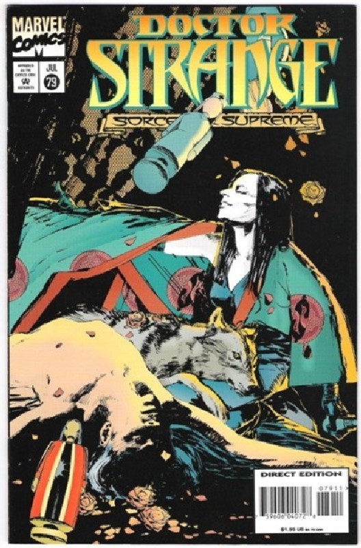 Cover of Doctor Strange (Vol 3) Sorcerer Supreme #79. One of 250,000 Vintage American Comics on sale from Krypton!