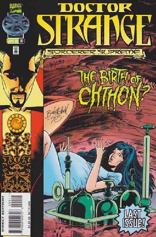 Cover of Doctor Strange (Vol 3) Sorcerer Supreme #90. One of 250,000 Vintage American Comics on sale from Krypton!