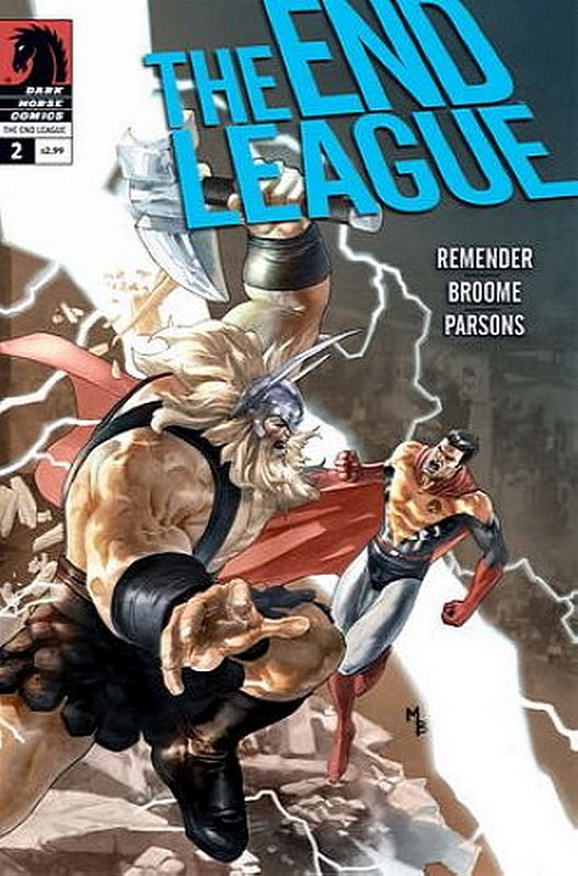 Cover of End League (Vol 1) #2. One of 250,000 Vintage American Comics on sale from Krypton!