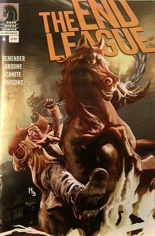 Cover of End League (Vol 1) #4. One of 250,000 Vintage American Comics on sale from Krypton!
