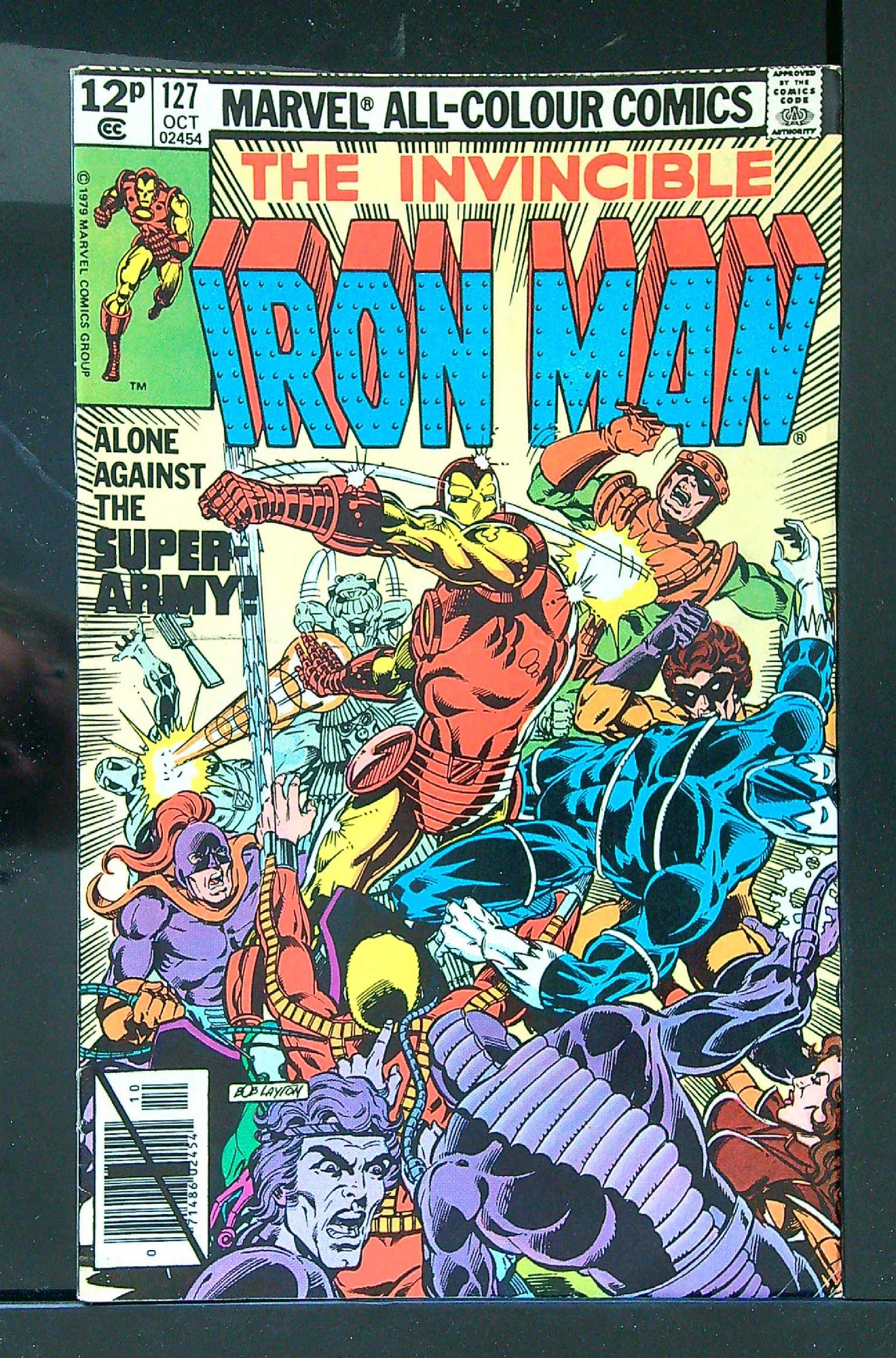 Cover of Iron Man (Vol 1) #127. One of 250,000 Vintage American Comics on sale from Krypton!