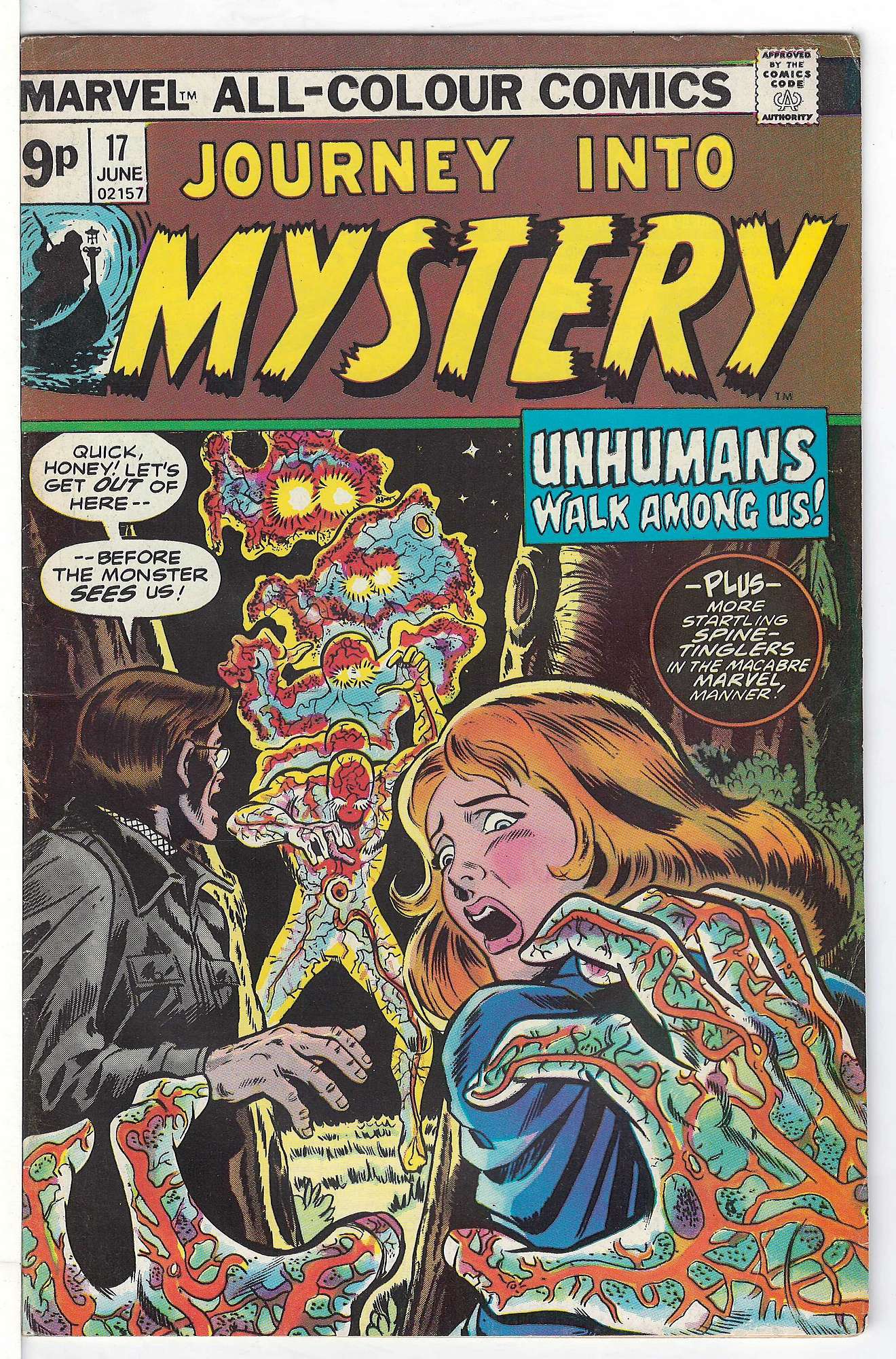 Cover of Journey Into Mystery (Vol 2) #17. One of 250,000 Vintage American Comics on sale from Krypton!