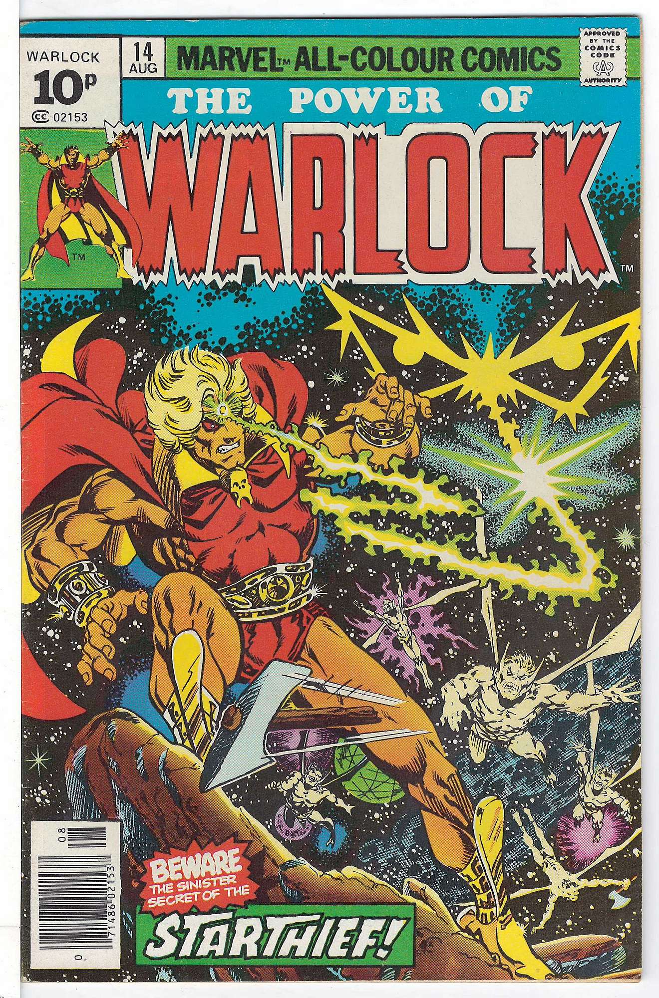 Cover of Warlock (Vol 1) The Power of #14. One of 250,000 Vintage American Comics on sale from Krypton!