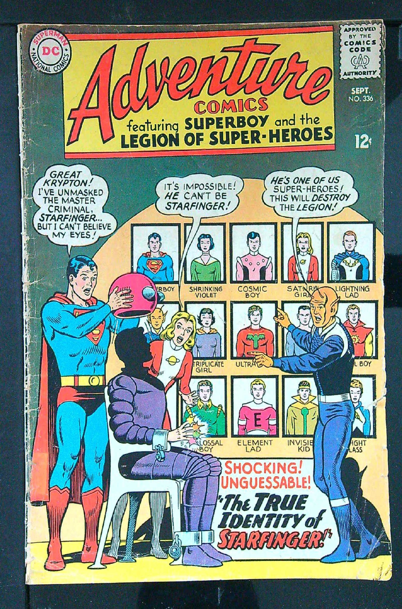 Cover of Adventure Comics (Vol 1) #336. One of 250,000 Vintage American Comics on sale from Krypton!