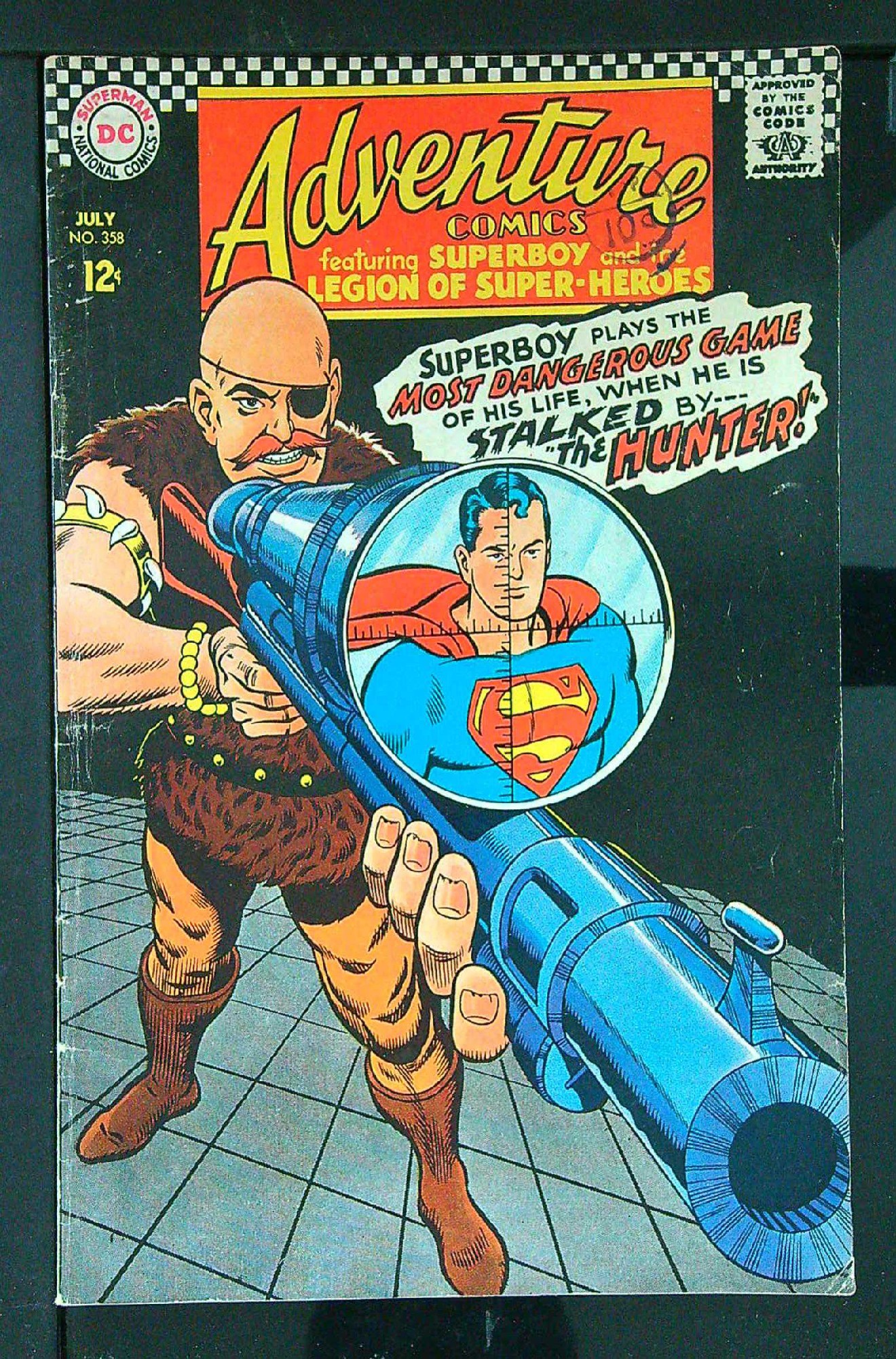 Cover of Adventure Comics (Vol 1) #358. One of 250,000 Vintage American Comics on sale from Krypton!