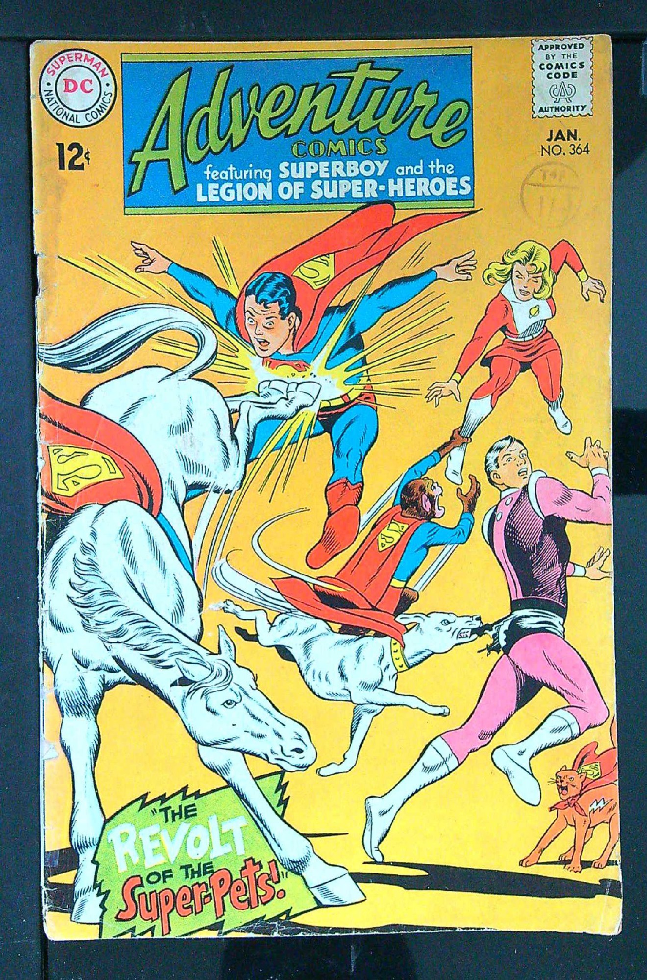 Cover of Adventure Comics (Vol 1) #364. One of 250,000 Vintage American Comics on sale from Krypton!