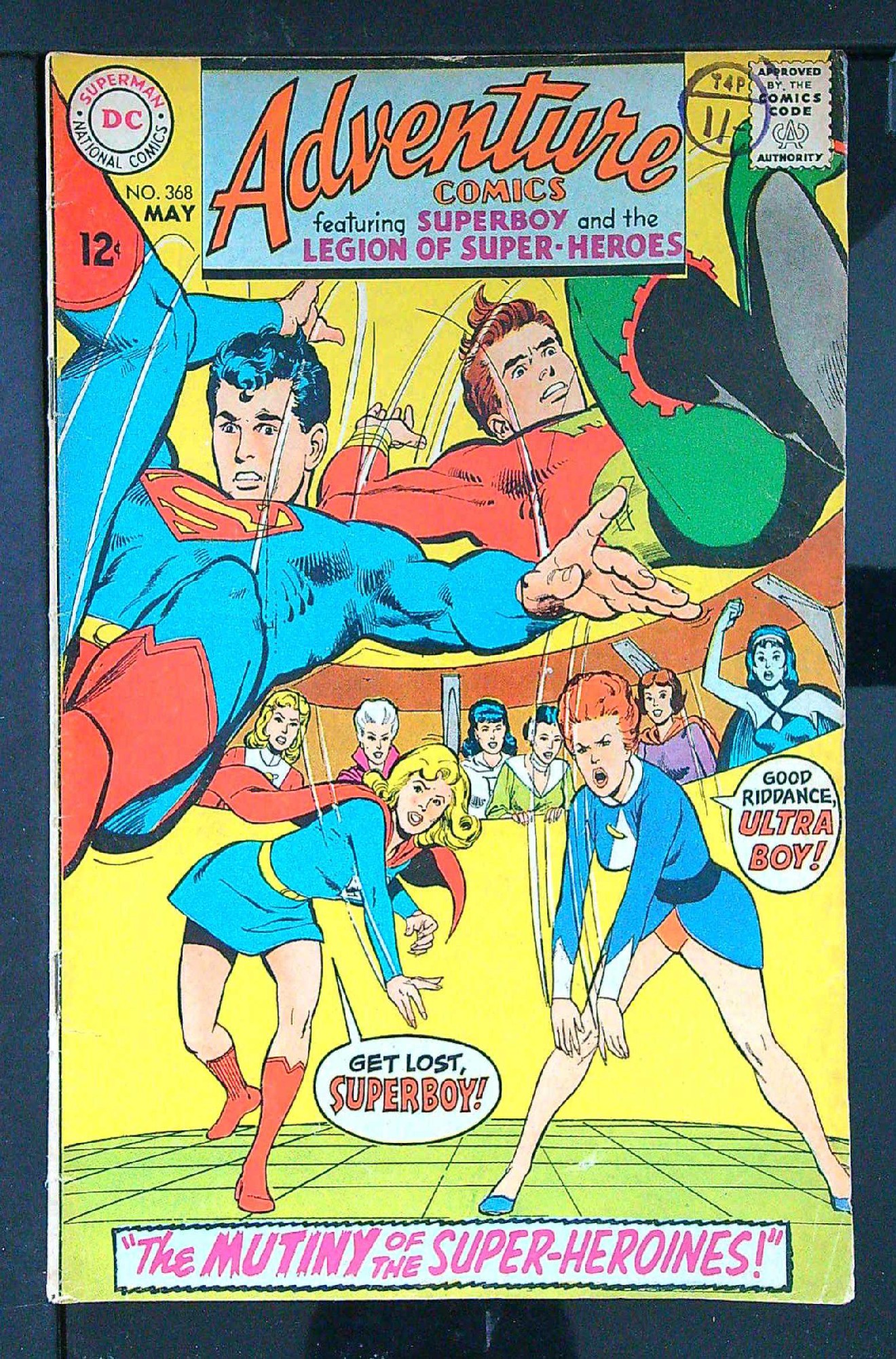 Cover of Adventure Comics (Vol 1) #368. One of 250,000 Vintage American Comics on sale from Krypton!