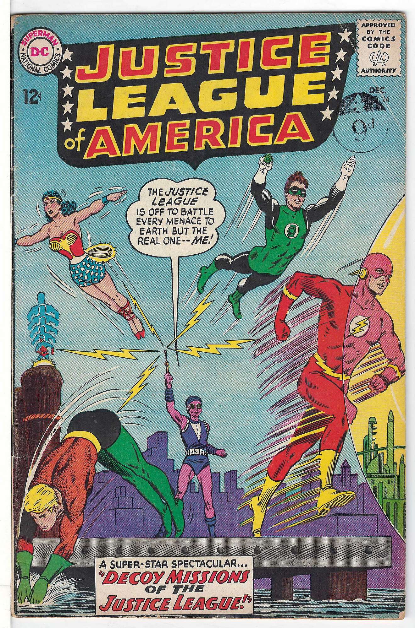 Cover of Justice League of America (Vol 1) #24. One of 250,000 Vintage American Comics on sale from Krypton!