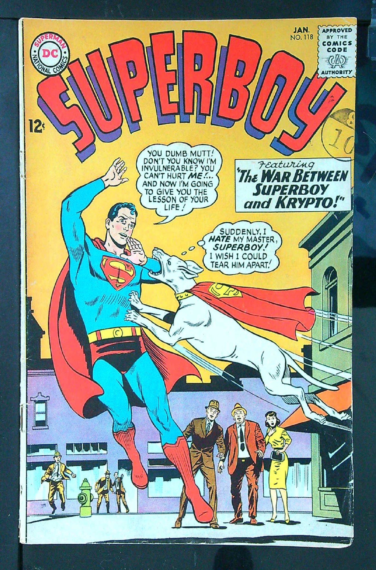 Cover of Superboy (Vol 1) #118. One of 250,000 Vintage American Comics on sale from Krypton!