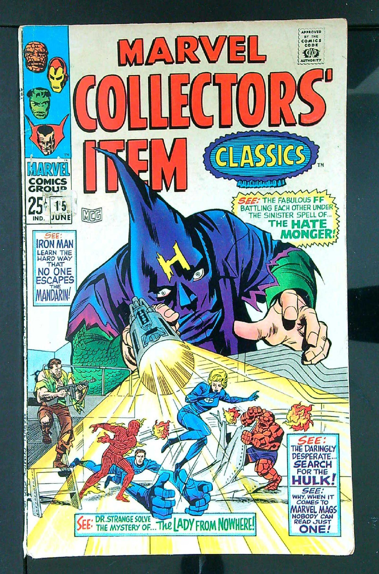 Cover of Marvel Collectors Item Classics (Vol 1) #15. One of 250,000 Vintage American Comics on sale from Krypton!