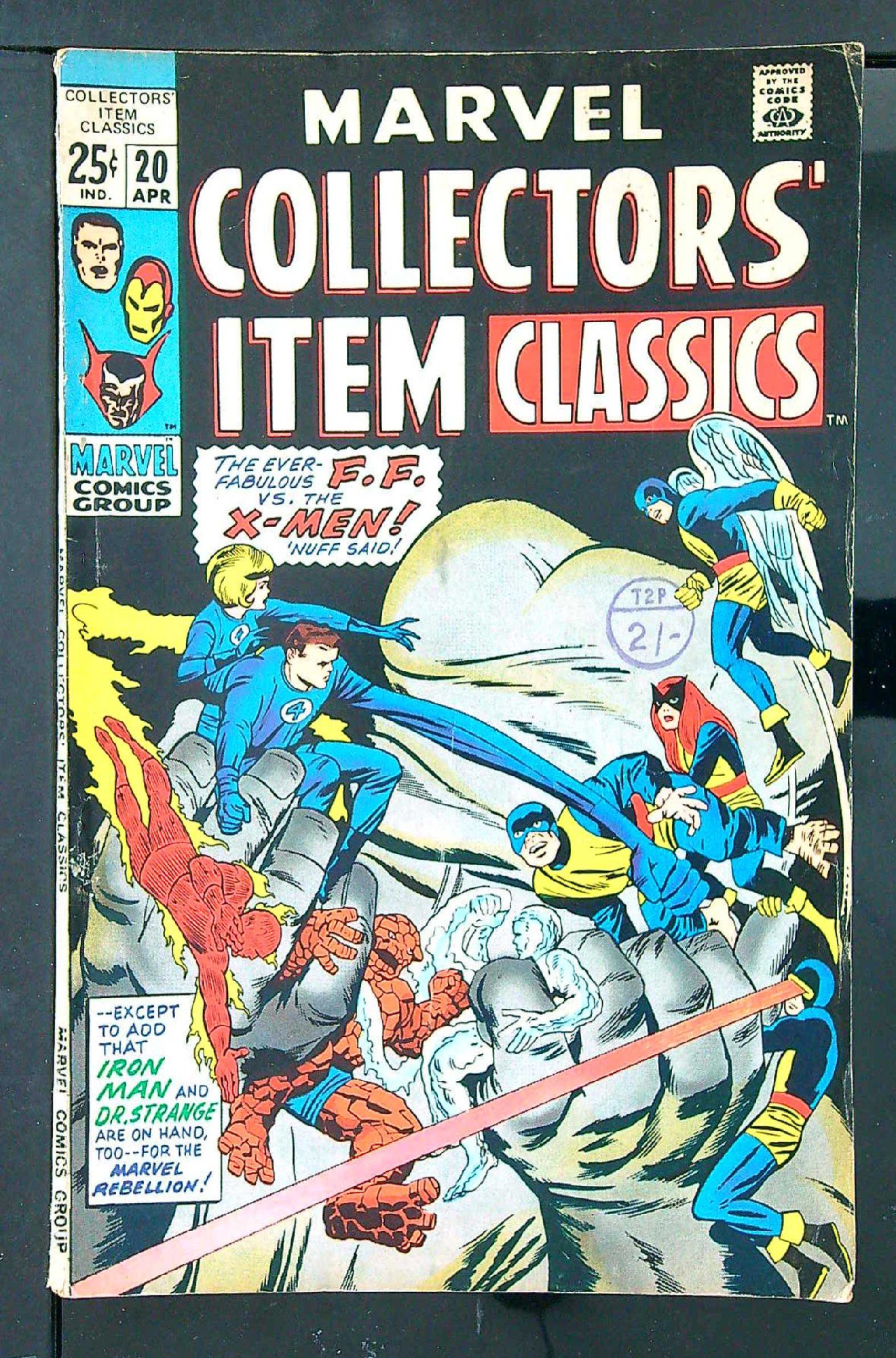 Cover of Marvel Collectors Item Classics (Vol 1) #20. One of 250,000 Vintage American Comics on sale from Krypton!