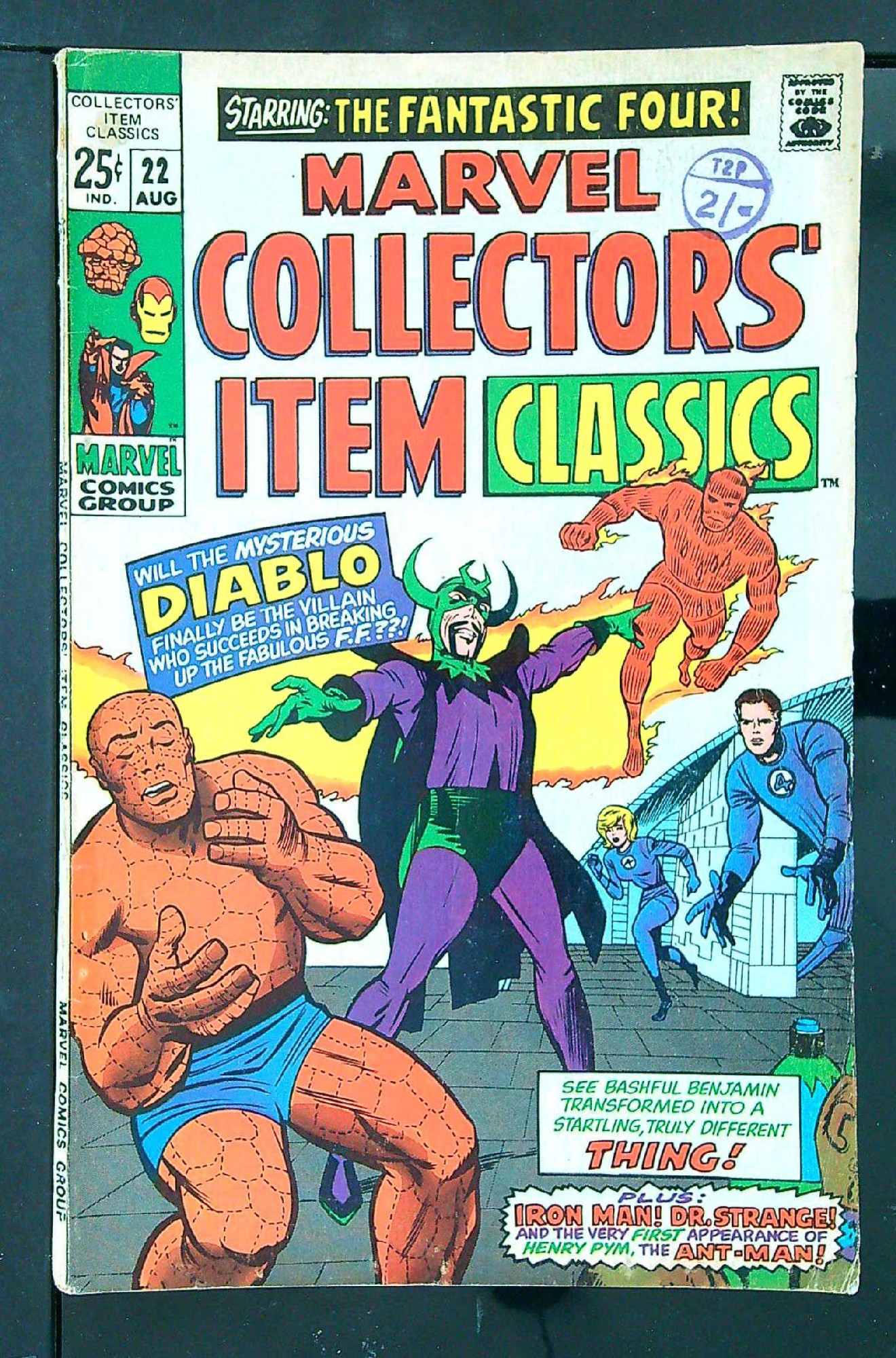 Cover of Marvel Collectors Item Classics (Vol 1) #22. One of 250,000 Vintage American Comics on sale from Krypton!