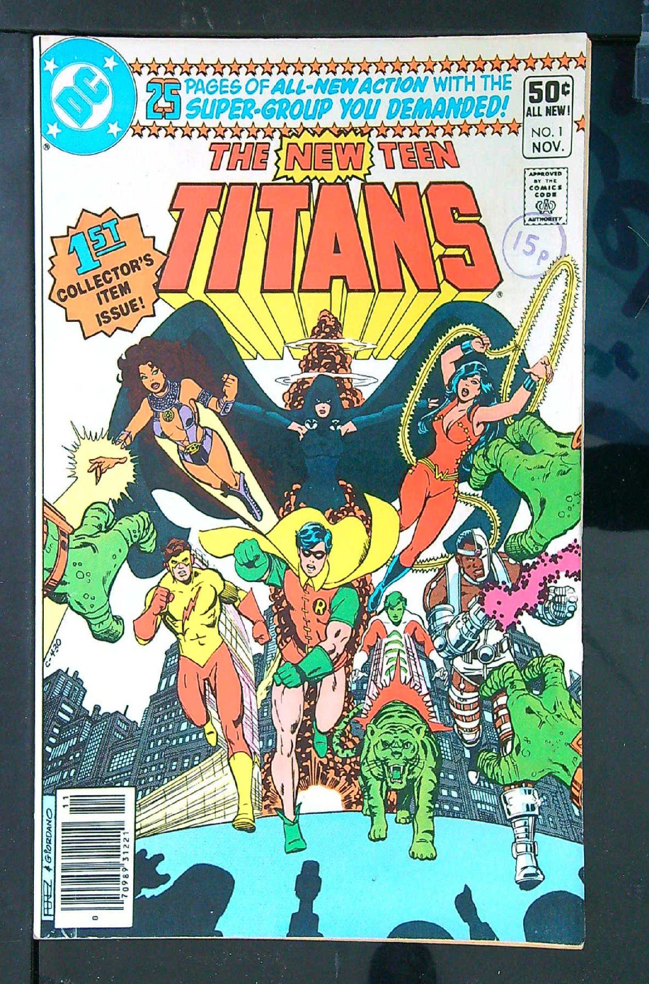 Cover of New Teen Titans (Vol 1) (Tales of from #41) #1. One of 250,000 Vintage American Comics on sale from Krypton!
