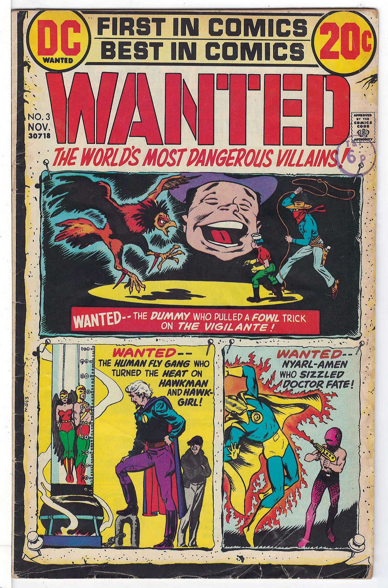 Cover of Wanted: Worlds Most Dangerous Villains (Vol 1) #3. One of 250,000 Vintage American Comics on sale from Krypton!