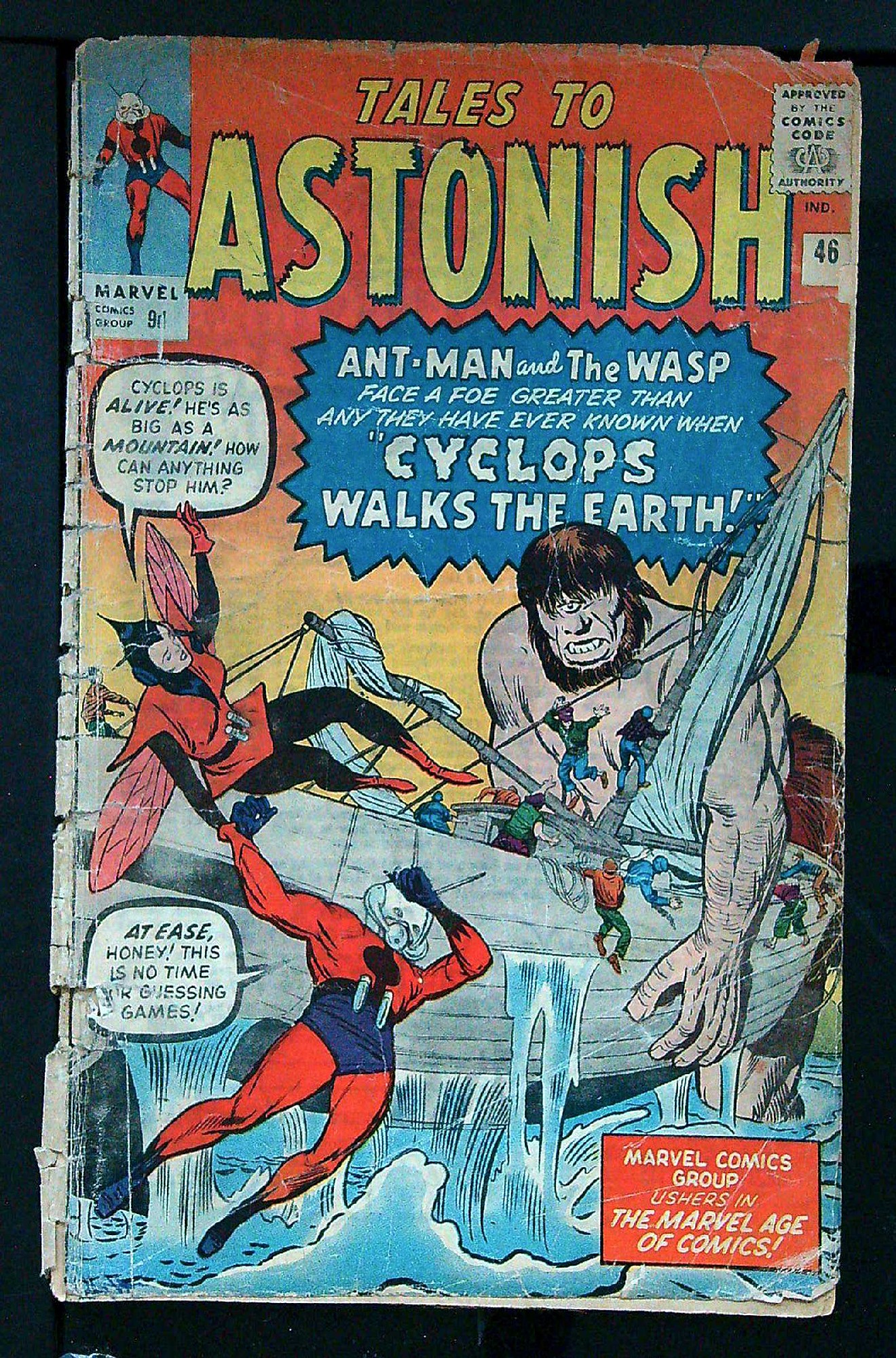 Cover of Tales to Astonish (Vol 1) #46. One of 250,000 Vintage American Comics on sale from Krypton!