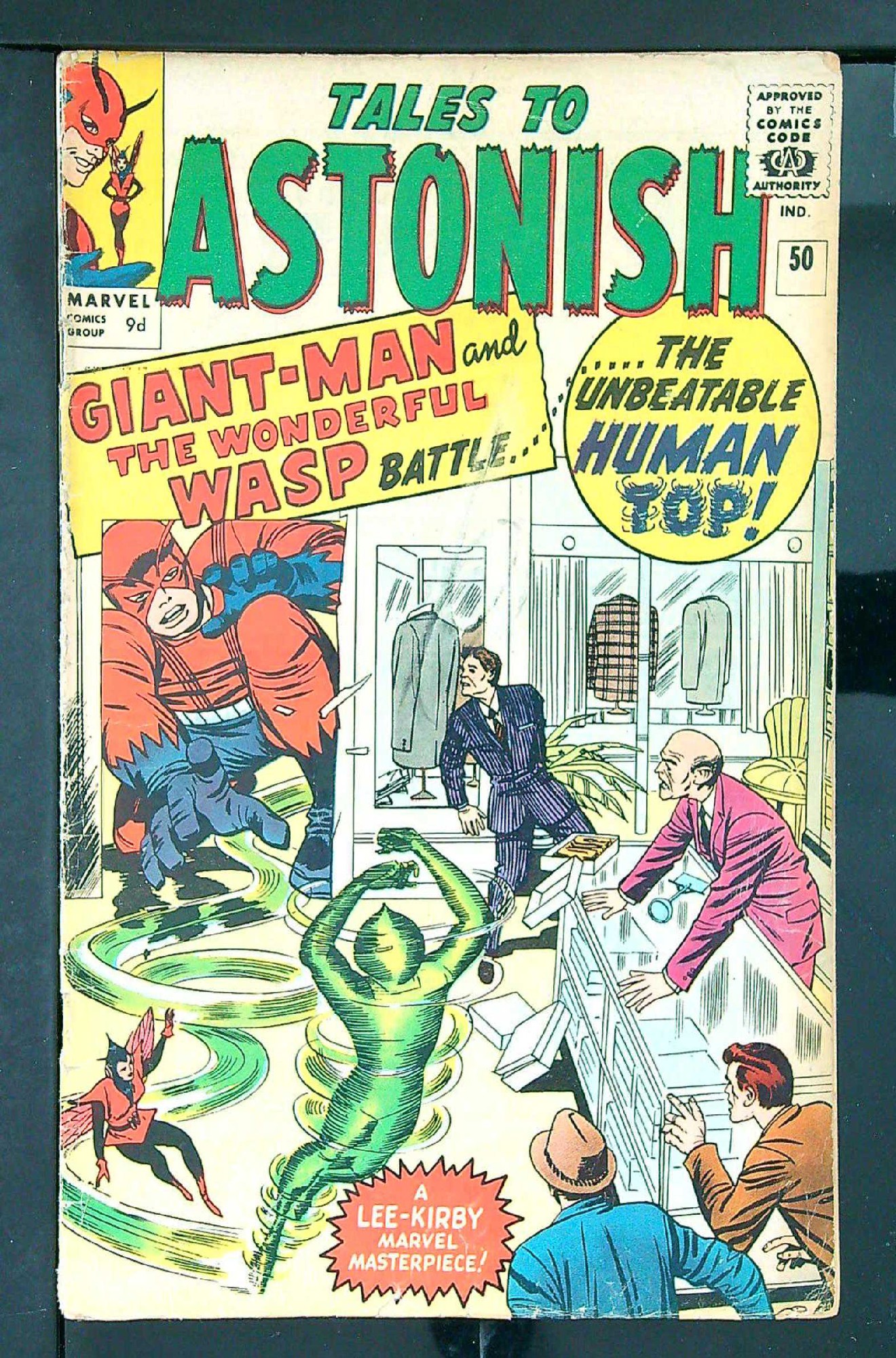 Cover of Tales to Astonish (Vol 1) #50. One of 250,000 Vintage American Comics on sale from Krypton!
