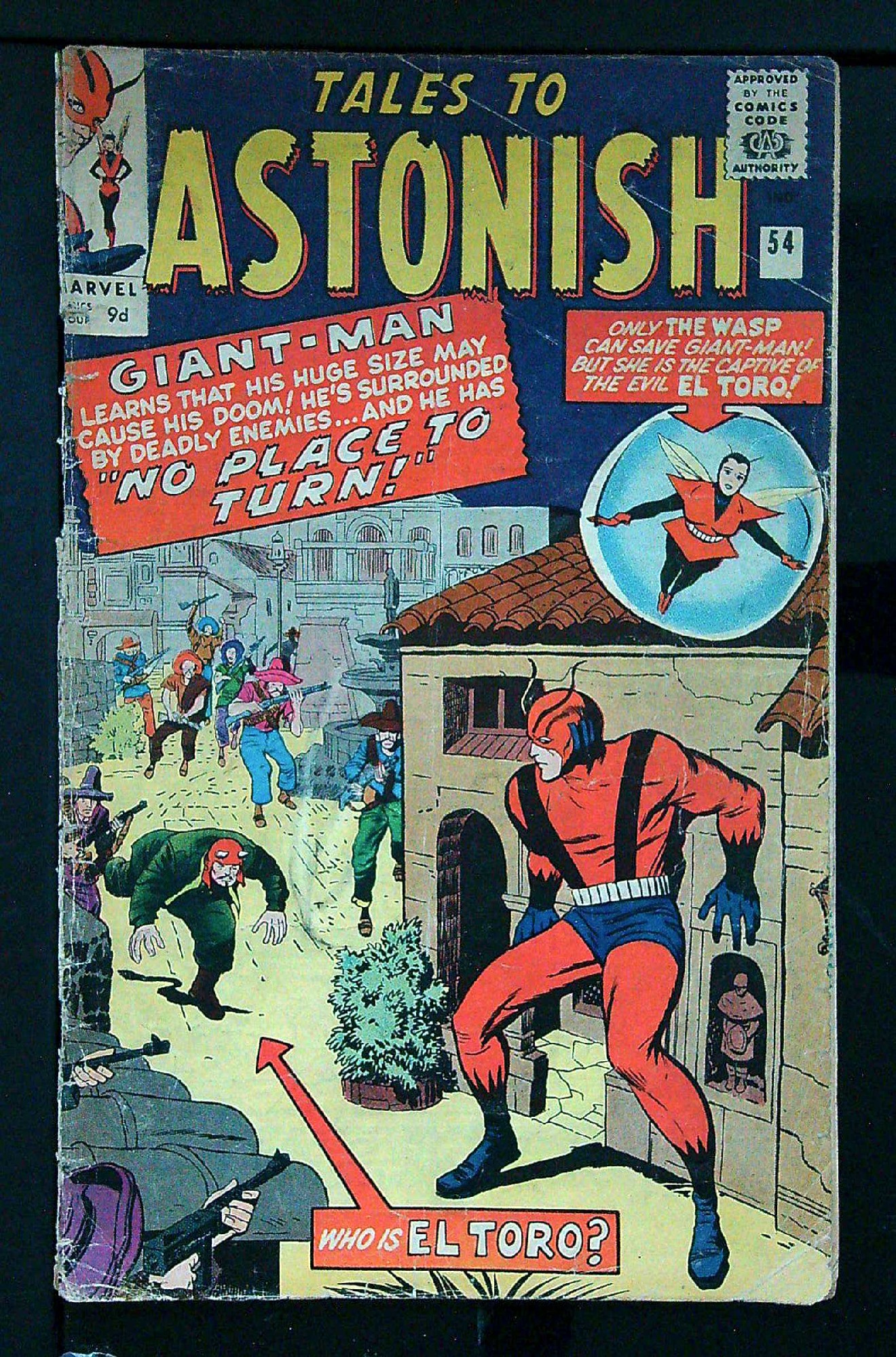 Cover of Tales to Astonish (Vol 1) #54. One of 250,000 Vintage American Comics on sale from Krypton!