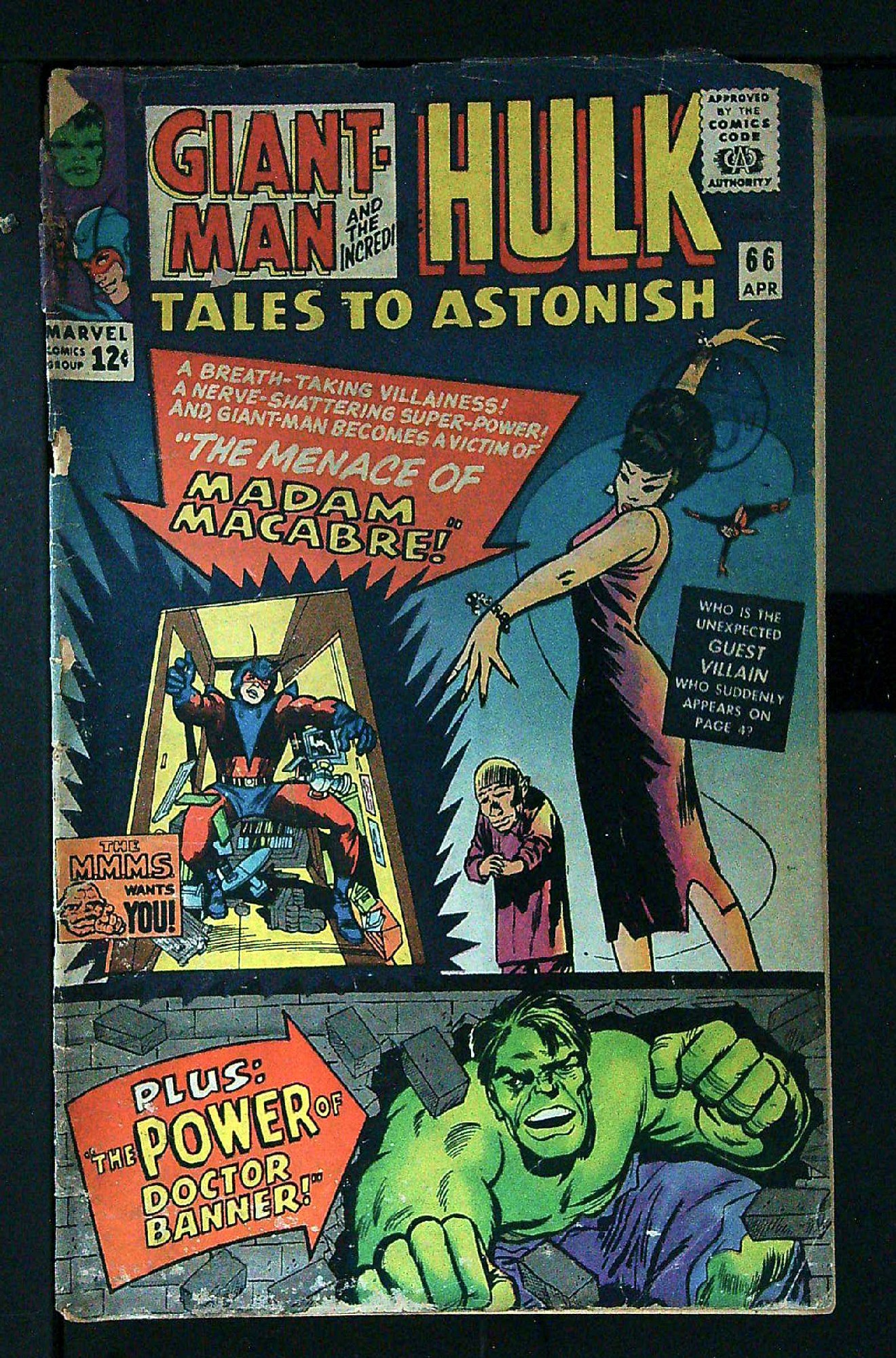 Cover of Tales to Astonish (Vol 1) #66. One of 250,000 Vintage American Comics on sale from Krypton!