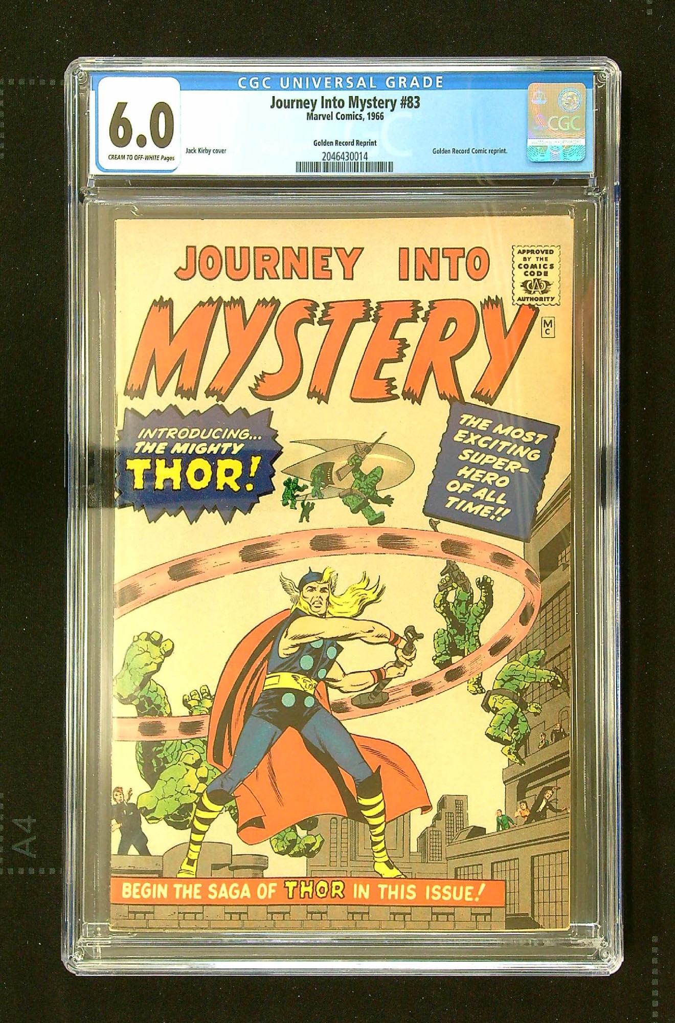 Cover of Journey Into Mystery (Vol 1) #83. One of 250,000 Vintage American Comics on sale from Krypton!