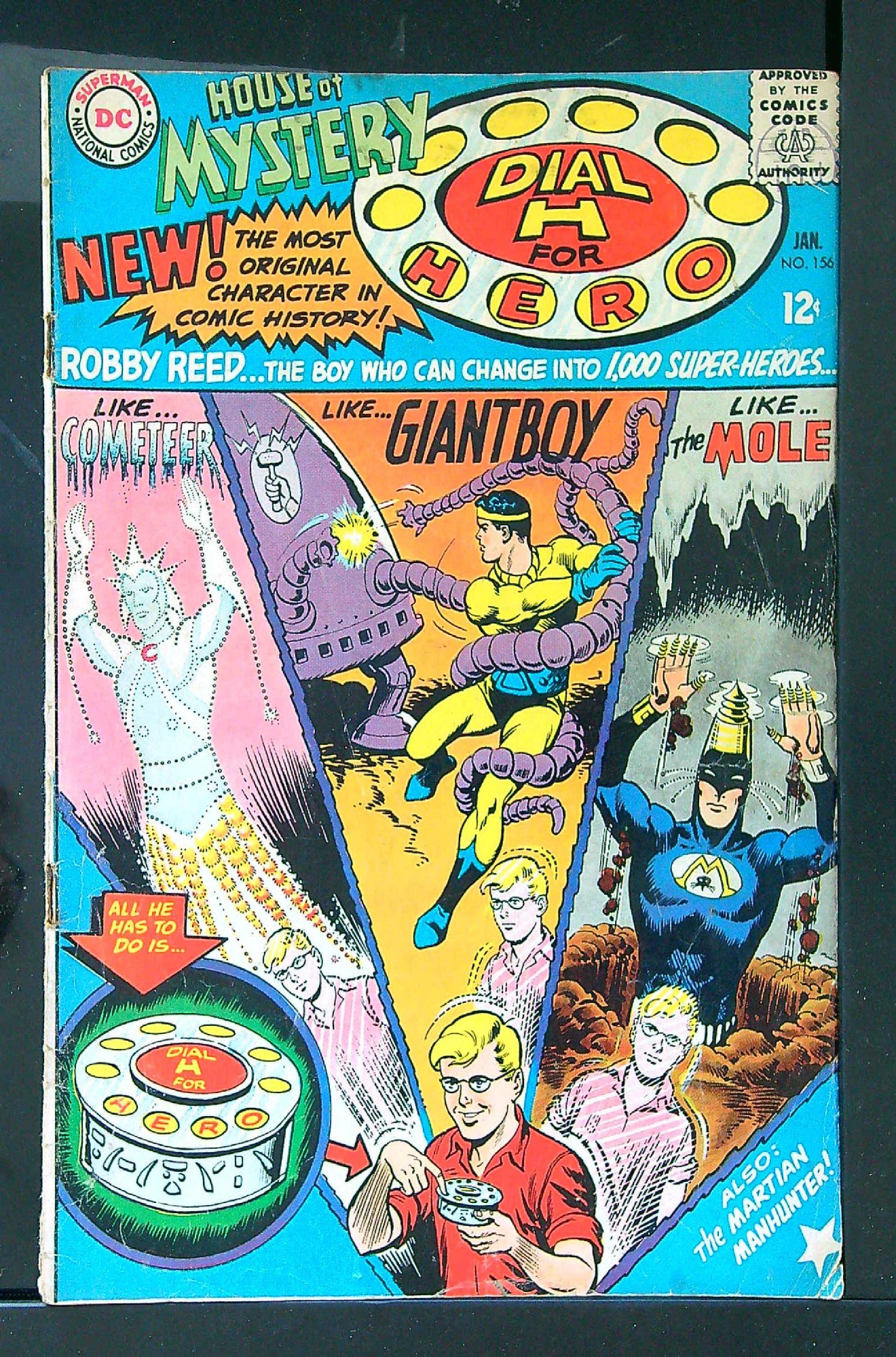 Cover of House of Mystery (Vol 1) #156. One of 250,000 Vintage American Comics on sale from Krypton!