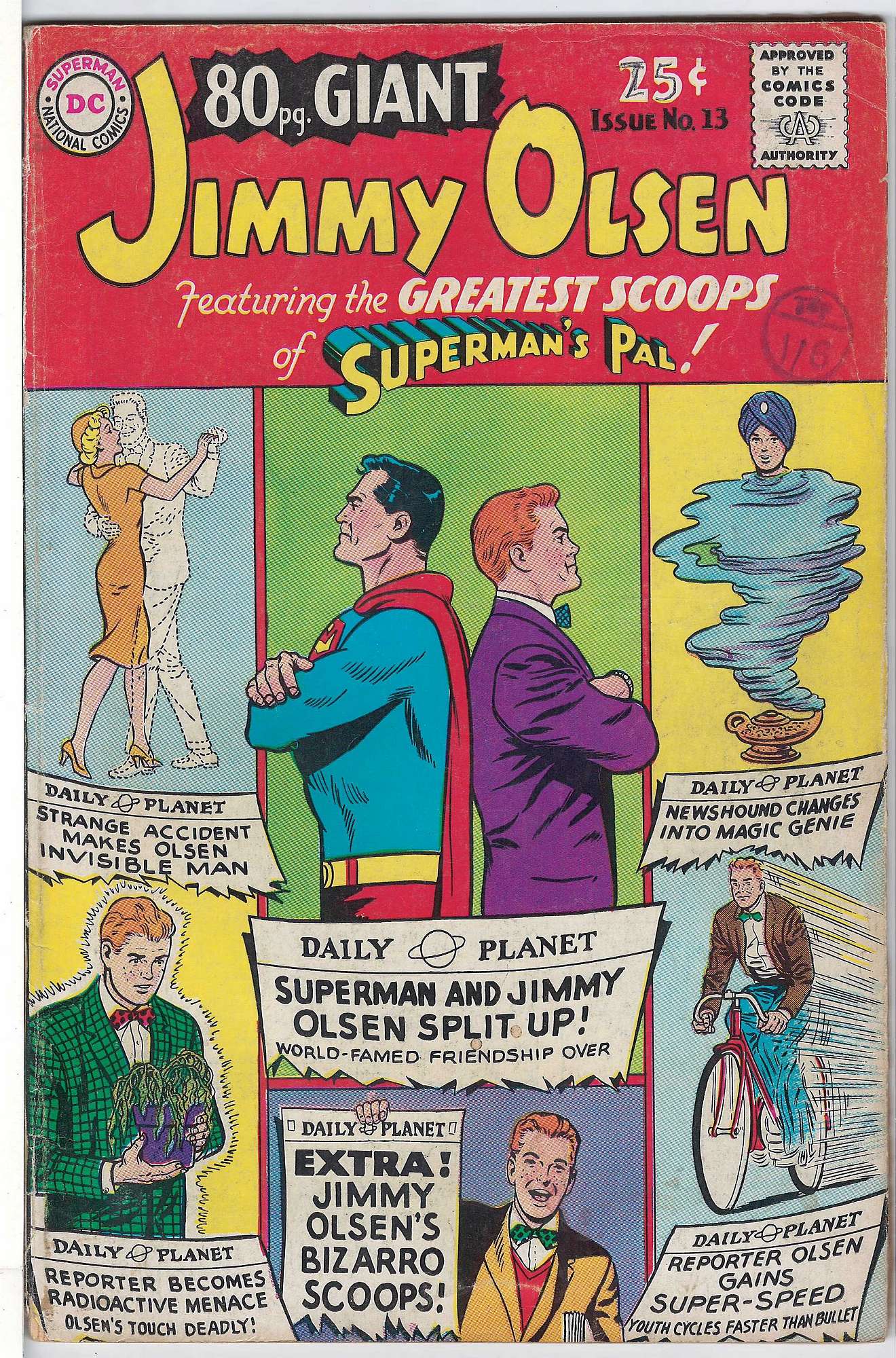 Cover of Eighty Page Giant (Vol 1) #13. One of 250,000 Vintage American Comics on sale from Krypton!