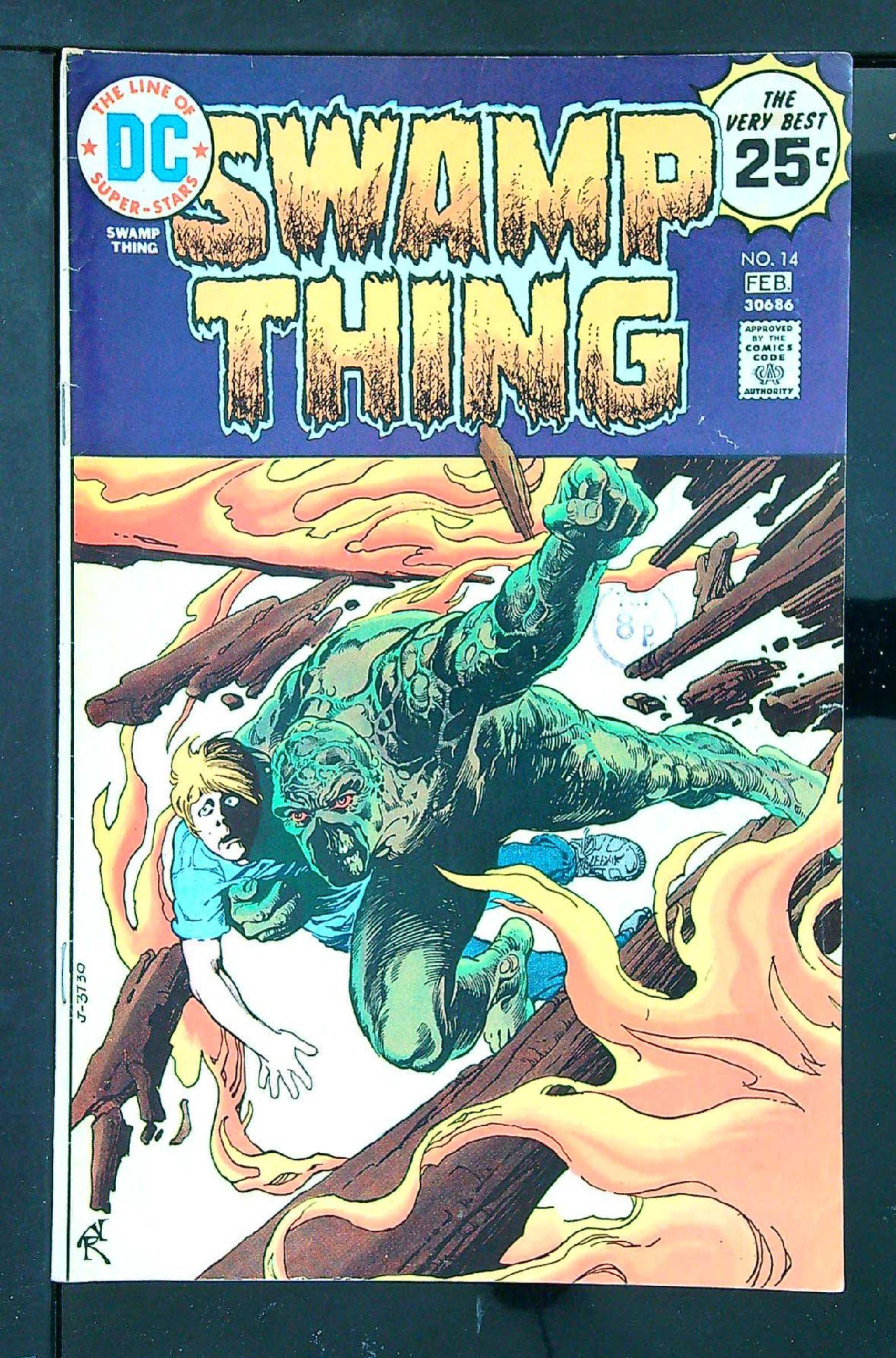 Cover of Swamp Thing (Vol 1) #14. One of 250,000 Vintage American Comics on sale from Krypton!