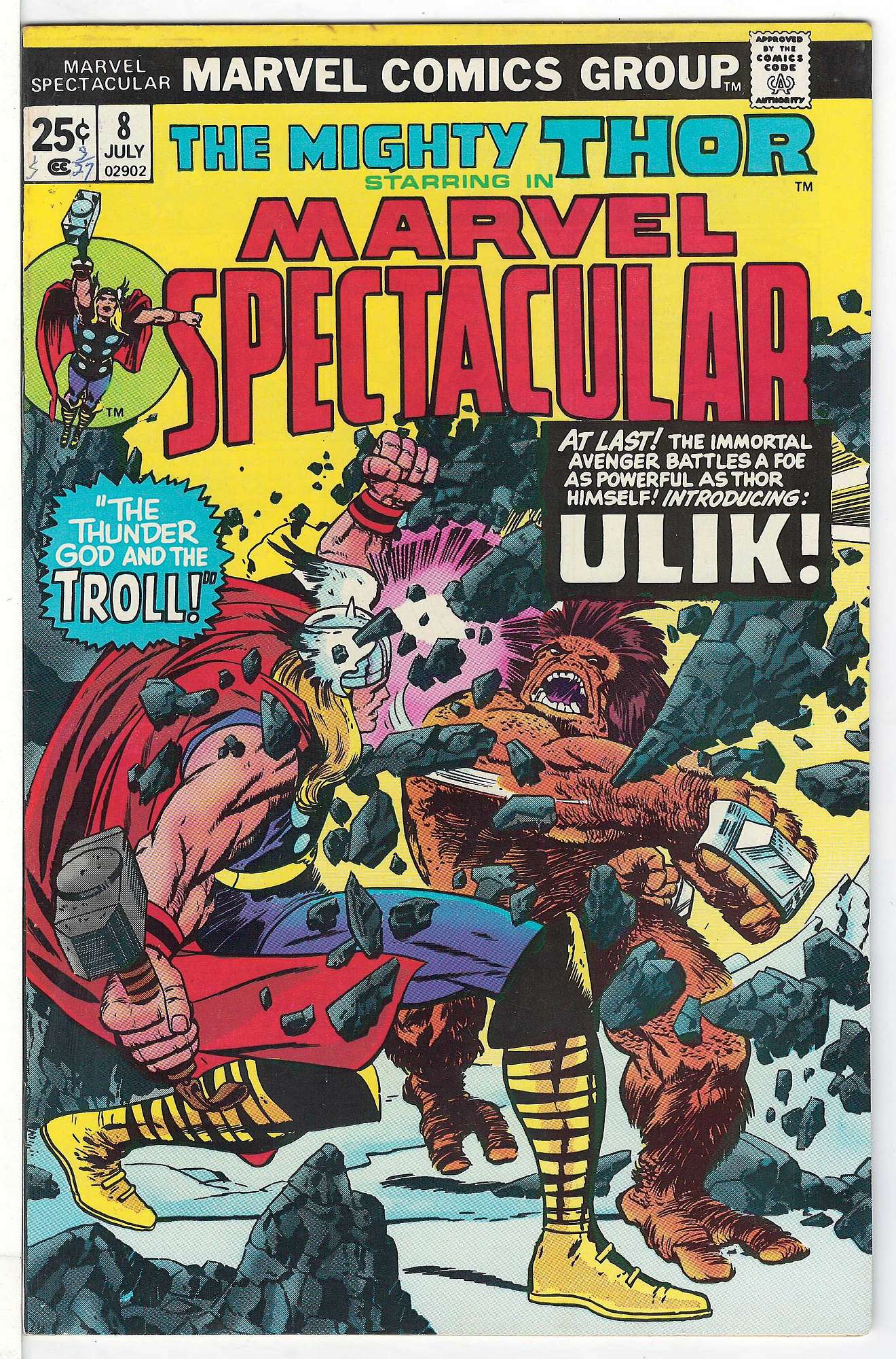 Cover of Marvel Spectacular (Vol 1) #8. One of 250,000 Vintage American Comics on sale from Krypton!