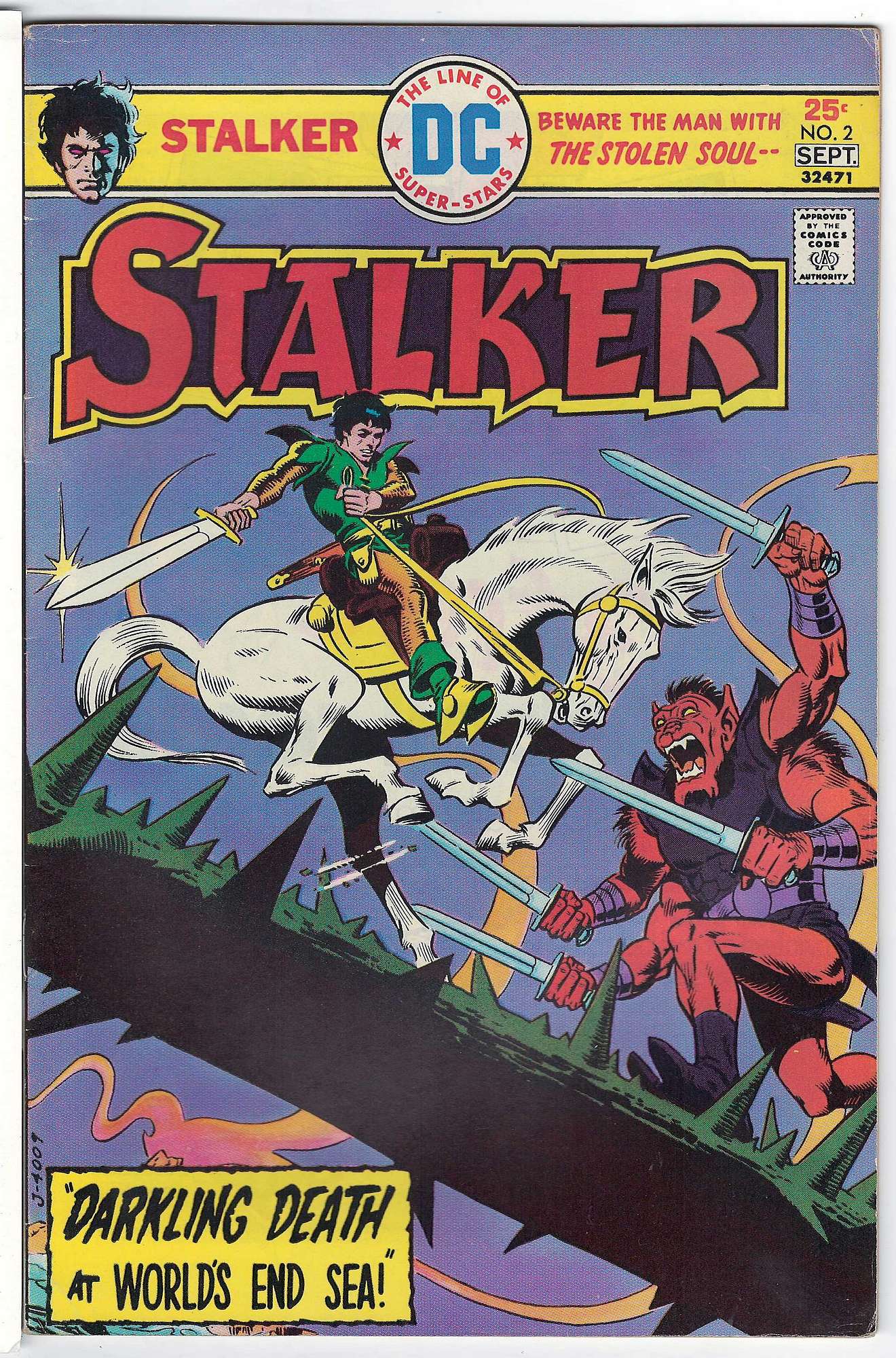 Cover of Stalker (Vol 1) #2. One of 250,000 Vintage American Comics on sale from Krypton!