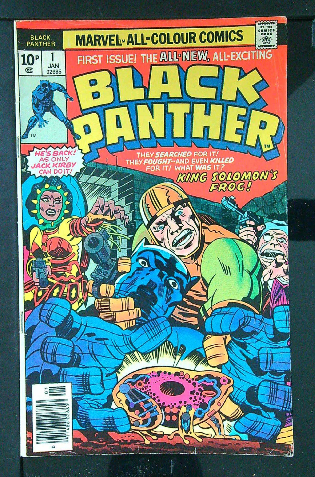Cover of Black Panther (Vol 1) #1. One of 250,000 Vintage American Comics on sale from Krypton!