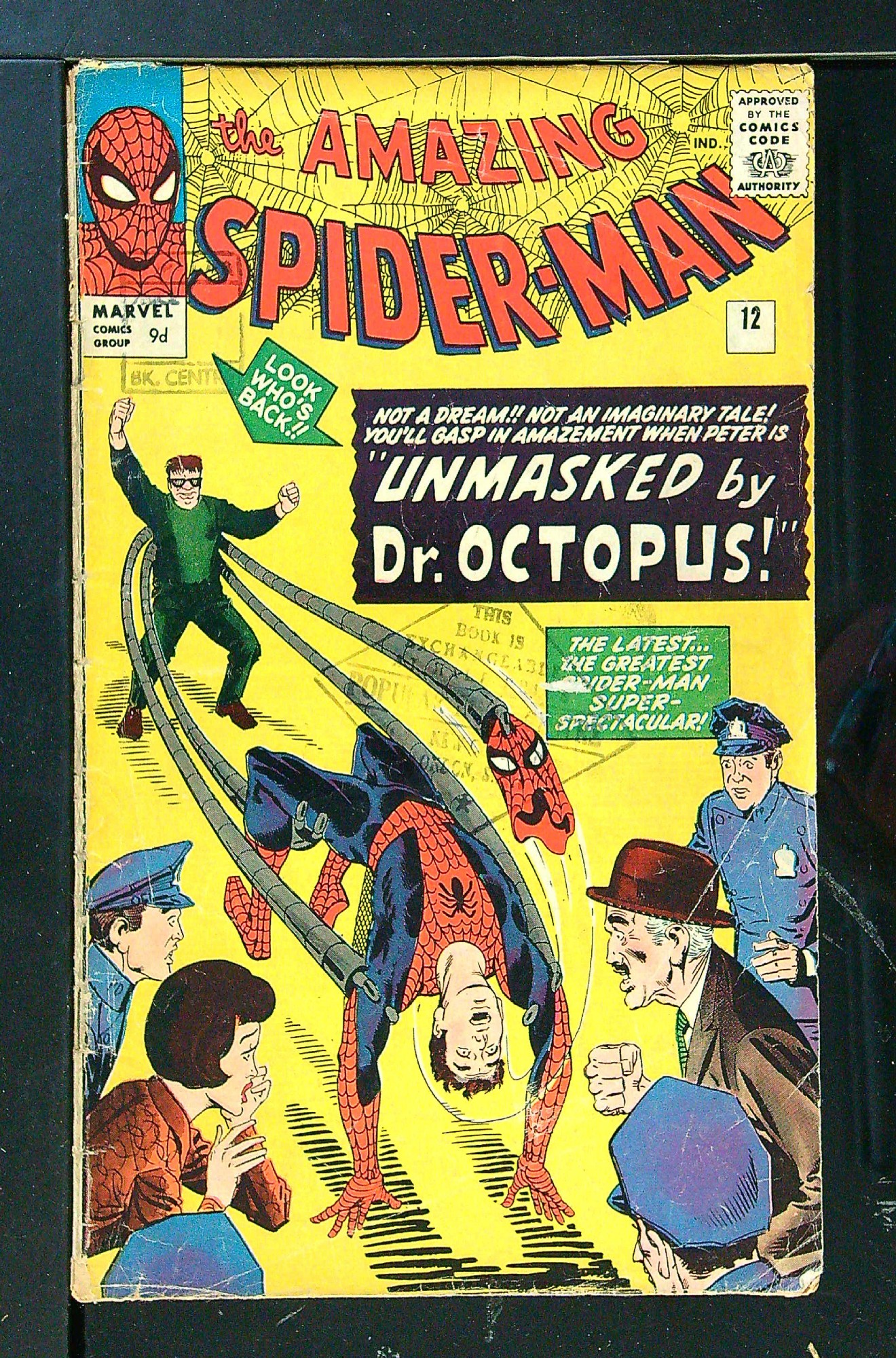 Cover of Amazing Spider-Man (Vol 1) #12. One of 250,000 Vintage American Comics on sale from Krypton!