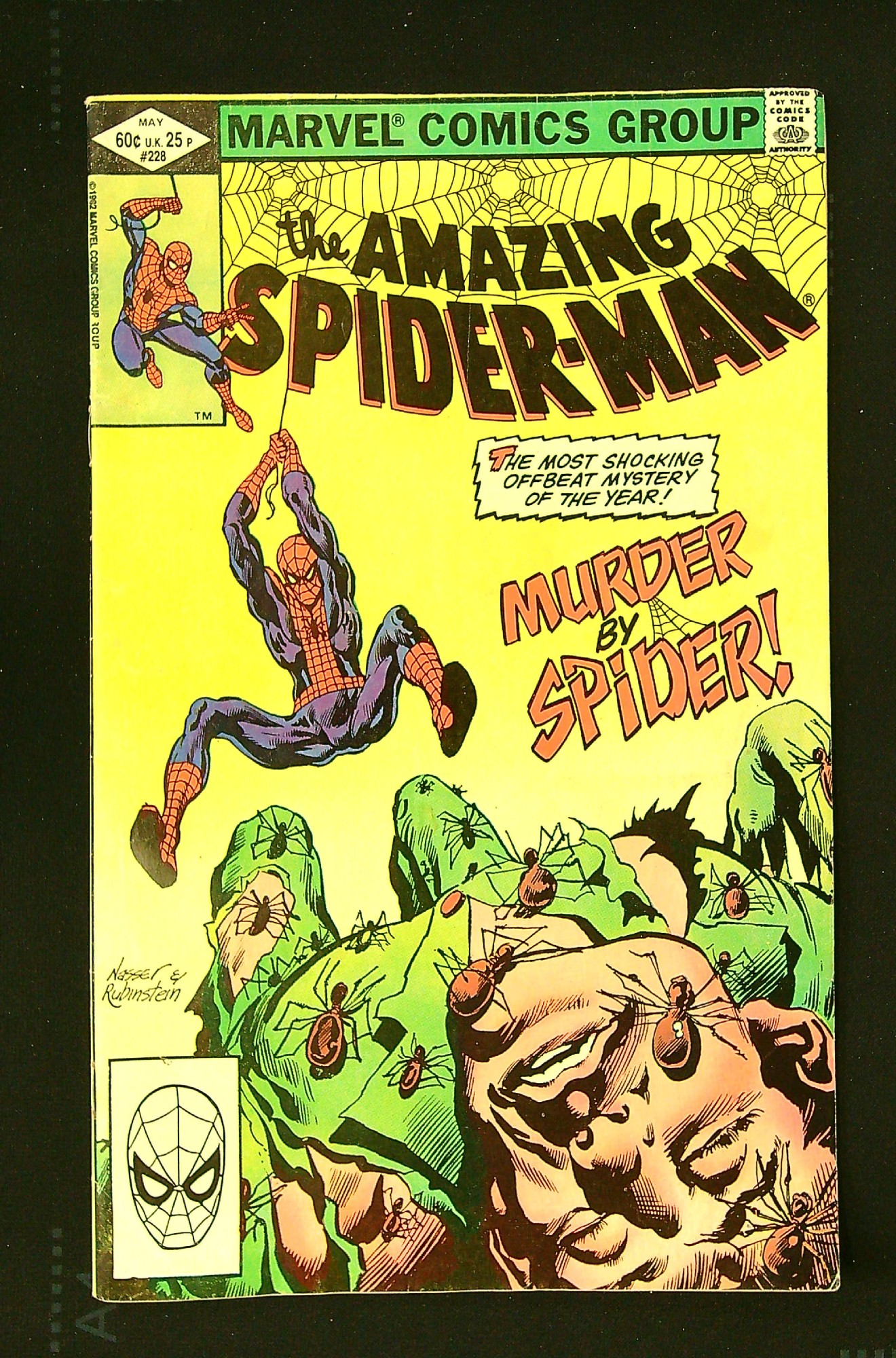 Cover of Amazing Spider-Man (Vol 1) #228. One of 250,000 Vintage American Comics on sale from Krypton!
